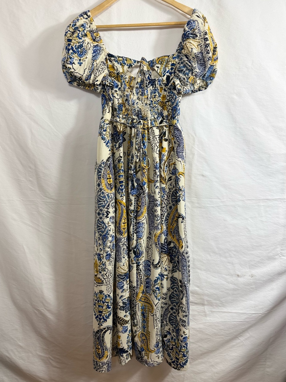 Land of the Free Multicolored Short-Sleeve Midi Dress. - Picture 4 of 4